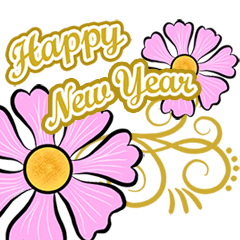 [LINEスタンプ] Folwers greetings : Animated