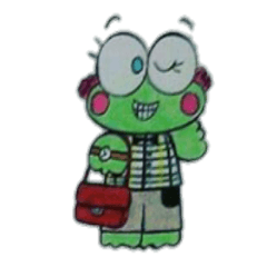 [LINEスタンプ] Frog (Persian)
