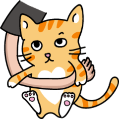 [LINEスタンプ] Kuku's Orange Days