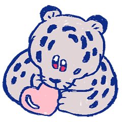 [LINEスタンプ] Leopard Need Hug