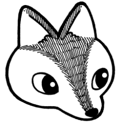 [LINEスタンプ] オオカミ時々キツネ