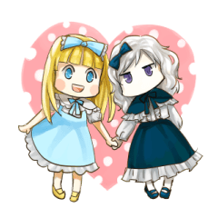 [LINEスタンプ] Ellie and Renee