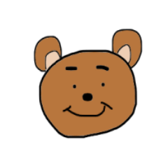 [LINEスタンプ] クマのひろちゃん