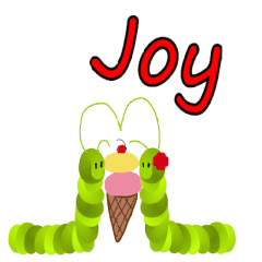 [LINEスタンプ] Happy 5:Joy