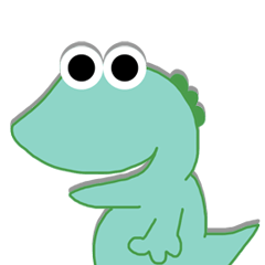 [LINEスタンプ] 怪獣 恐竜 蛙 謎の生物 毎日使えるスタンプ