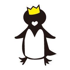 [LINEスタンプ] ペンギン王