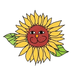 [LINEスタンプ] ひまわりもどきライオン
