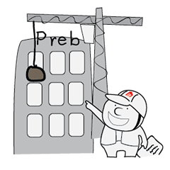 [LINEスタンプ] nong preb