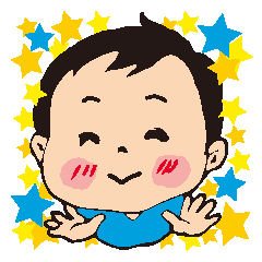 [LINEスタンプ] トトさん（1歳半男）