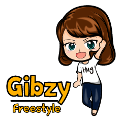 [LINEスタンプ] Gibzy Freestyle