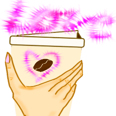 [LINEスタンプ] Coffee Cup CheerUp