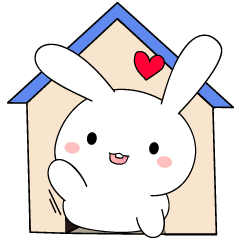 [LINEスタンプ] House rabbit