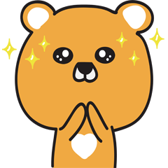 [LINEスタンプ] cute LaiLai Bear
