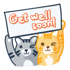 [LINEスタンプ] Richard Parker and Nong Pie Healthcare