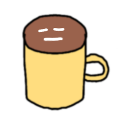 [LINEスタンプ] Mr.coco cup