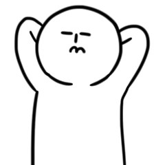 [LINEスタンプ] Monotonous