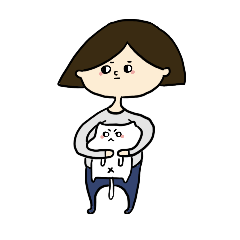 [LINEスタンプ] b.b.maruko.1