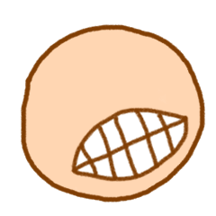 [LINEスタンプ] The man who can't shut his mouth