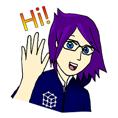 [LINEスタンプ] Avelix the Cool, Geek, and Tomboy Girl