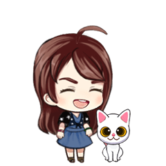 [LINEスタンプ] My friends is cute