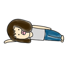 [LINEスタンプ] ジミ子の脱力スタンプ