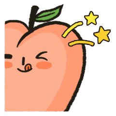[LINEスタンプ] Cutie fruits