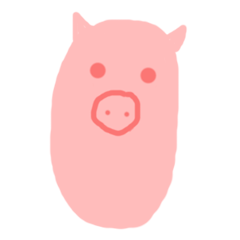 [LINEスタンプ] Cool Piggy