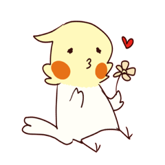 [LINEスタンプ] Bird tree 2