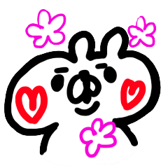 [LINEスタンプ] めっちゃ楽しそうな熊さん