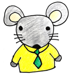 [LINEスタンプ] The mouse which is a gentleman