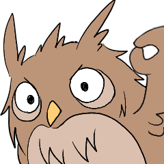 [LINEスタンプ] Owl Mo