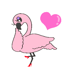 [LINEスタンプ] フラミンクの日常