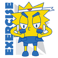 [LINEスタンプ] FUN Exercise