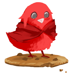 [LINEスタンプ] fluffy birb fam
