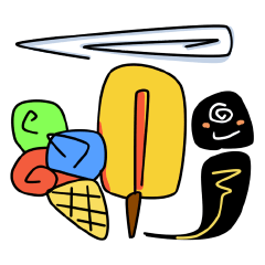 [LINEスタンプ] Abstract abstract