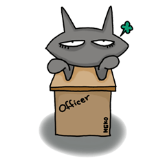 [LINEスタンプ] Neko's nerves