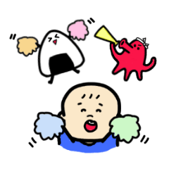 [LINEスタンプ] コウタローとおべんとーず