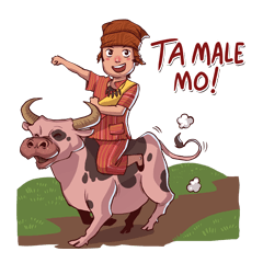 [LINEスタンプ] Toraja