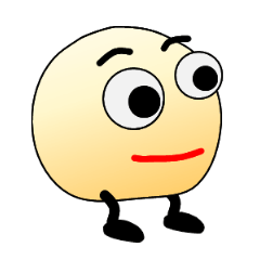 [LINEスタンプ] 頭足人Meg