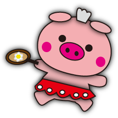 [LINEスタンプ] lazy lazy pig