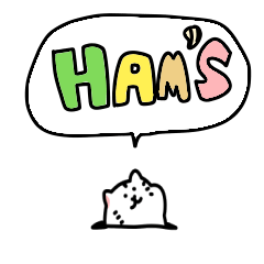 [LINEスタンプ] ハムズ-HAM'S-