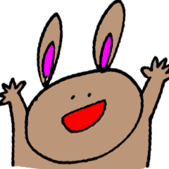 [LINEスタンプ] ふなうさと、ときどき犬のリク 