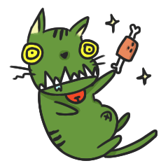 [LINEスタンプ] An unknown creature of meow