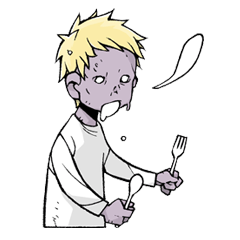 [LINEスタンプ] Zombies Kawaii 1