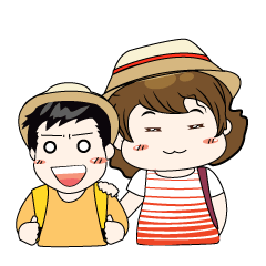 [LINEスタンプ] Mom＆Pat