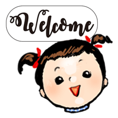 [LINEスタンプ] WELCOME -Pleasant greetings