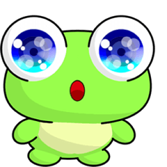 [LINEスタンプ] Sunny Day Frog (Companions)