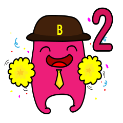 [LINEスタンプ] businessmanB Again