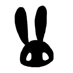 [LINEスタンプ] つらみうさぎ