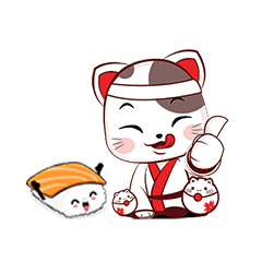 [LINEスタンプ] Big Seafood ＆ Shabu